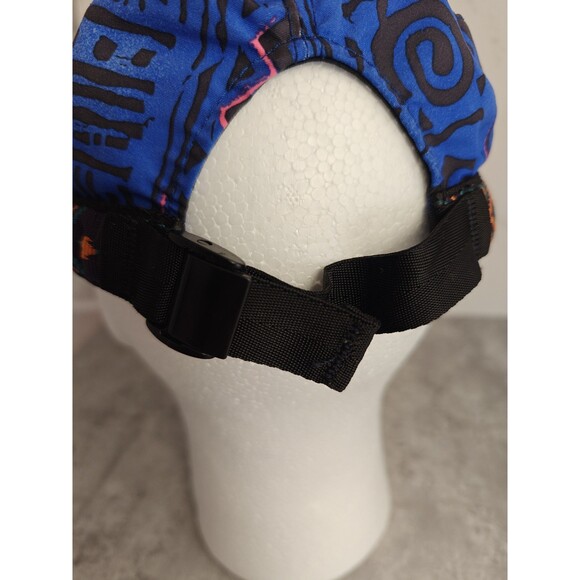 Vintage Kavu Hiking Cap Soft Hat 90s Tribal Design Adjustable Strap Seattle USA - Picture 6 of 9